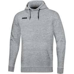 JAKO Base Hoodie hellgrau meliert 152