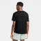 NIKE Dri-FIT Miler kurzarm Laufshirt Herren black/reflective silver S