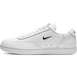 NIKE Court Vintage Herren Sneaker 101 - white/black-total orange 38.5