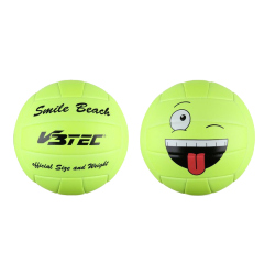 V3TEC Smile Beachvolleyball neongelb 5