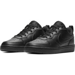 NIKE Court Borough Low 2 Sneaker Kinder black/black/black...