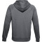 UNDER ARMOUR Rival Fleece Kapuzenjacke Herren pitch gray light heather XXL