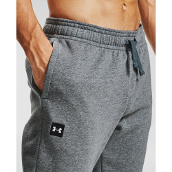 UNDER ARMOUR Rival Fleece Jogginghose Herren pitch gray light heather XXL