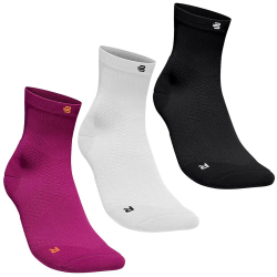 BAUERFEIND SPORTS Run Ultralight Mid Cut Laufsocken Damen