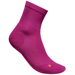 BAUERFEIND Run Ultralight Mid Cut Laufsocken Damen berry...