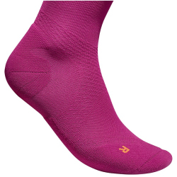 BAUERFEIND Run Ultralight Mid Cut Laufsocken Damen berry 35-37