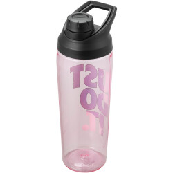 NIKE TR Hypercharge Chug Bottle Trinkflasche aus Tritan - für Kohlensäurehaltige Getränke geeignet - 709 ml