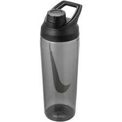 NIKE TR Hypercharge Chug Bottle Trinkflasche aus Tritan - für Kohlensäurehaltige Getränke geeignet - 709 ml