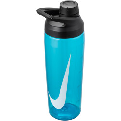 NIKE TR Hypercharge Chug Bottle Trinkflasche aus Tritan - für Kohlensäurehaltige Getränke geeignet - 709 ml