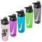 NIKE TR Hypercharge Chug Bottle Trinkflasche aus Tritan - für Kohlensäurehaltige Getränke geeignet - 709 ml