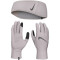 NIKE Dri-FIT Winterset Essential Laufset Headband +Handschuhe Damen