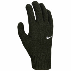 NIKE Swoosh Knit Strick-Handschuhe Kinder 010 black/white...