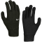 NIKE Swoosh Knit Strick-Handschuhe Kinder 010 black/white L/XL