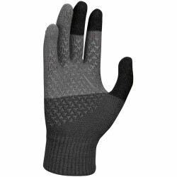 NIKE Knitted Tech and Grip Graphic Strick-Handschuhe 072 anthracite/black/white S/M