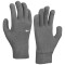 NIKE Swoosh Knit 2.0 Strick-Handschuhe 084 smoke grey/white L/XL