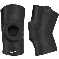 NIKE Pro Open Patella 3.0 Knieschoner 010 black/white M