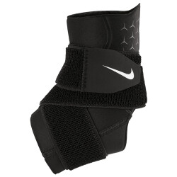 NIKE Pro Knöchelbandage mit Strap 010 black/white S