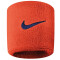 2er Pack NIKE Swoosh Schweißbänder 804 team orange