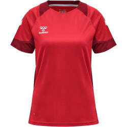 hummel LEAD kurzarm Polyester Trikot Damen true red S