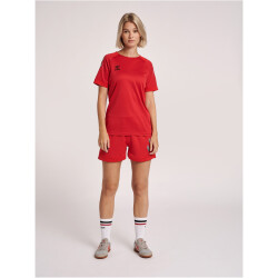 hummel LEAD kurzarm Polyester Trikot Damen true red M