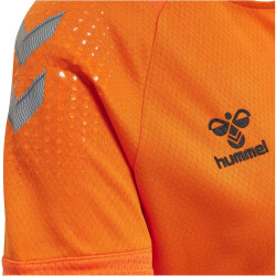 hummel LEAD kurzarm Polyester Trikot Damen orange tiger XS