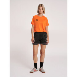 hummel LEAD kurzarm Polyester Trikot Damen orange tiger L