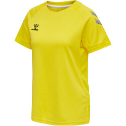 hummel LEAD kurzarm Polyester Trikot Damen blazing yellow XS