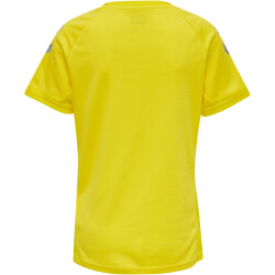 hummel LEAD kurzarm Polyester Trikot Damen blazing yellow XS