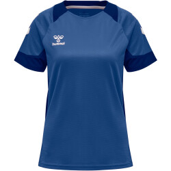 hummel LEAD kurzarm Polyester Trikot Damen true blue XS