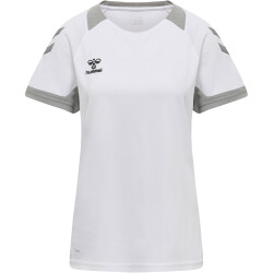 hummel LEAD kurzarm Polyester Trikot Damen white XS