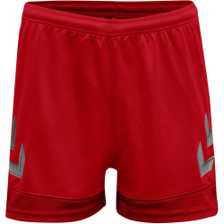 hummel LEAD Damen Polyester Shorts true red XS