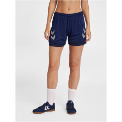 hummel LEAD Damen Polyester Shorts marine S