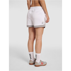 hummel LEAD Damen Polyester Shorts white XS
