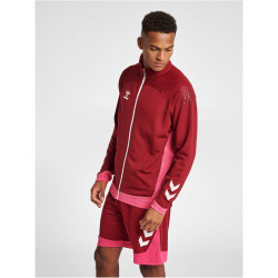 hummel LEAD Polyester Zip Jacke biking red XL
