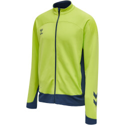 hummel LEAD Polyester Zip Jacke lime punch S