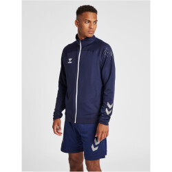 hummel LEAD Polyester Zip Jacke marine S