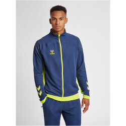 hummel LEAD Polyester Zip Jacke dark denim S