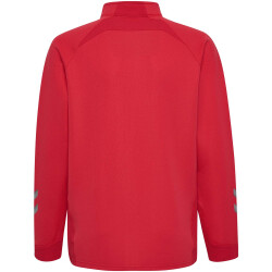 hummel LEAD Polyester Zip Jacke Kinder true red 116
