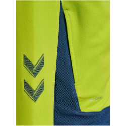 hummel LEAD Polyester Zip Jacke Kinder lime punch 116