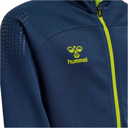 hummel LEAD Polyester Zip Jacke Kinder dark denim 116