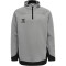 hummel LEAD 1/2-Zip Pullover Kinder grey melange 116