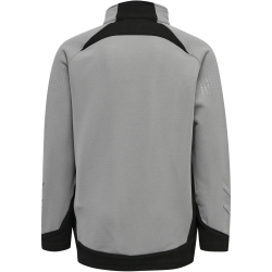 hummel LEAD 1/2-Zip Pullover Kinder grey melange 140