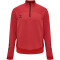 hummel LEAD 1/2-Zip Pullover Kinder true red 116