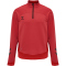 hummel LEAD 1/2-Zip Pullover Kinder true red 128
