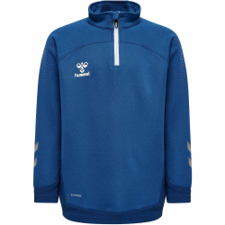 hummel LEAD 1/2-Zip Pullover Kinder true blue 116