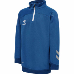 hummel LEAD 1/2-Zip Pullover Kinder true blue 128