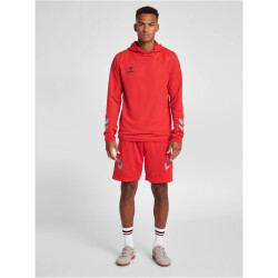 hummel LEAD Polyester Hoodie true red S