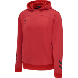 hummel LEAD Polyester Hoodie true red 3XL