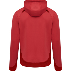 hummel LEAD Polyester Hoodie true red 3XL
