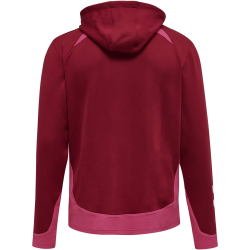 hummel LEAD Polyester Hoodie biking red L